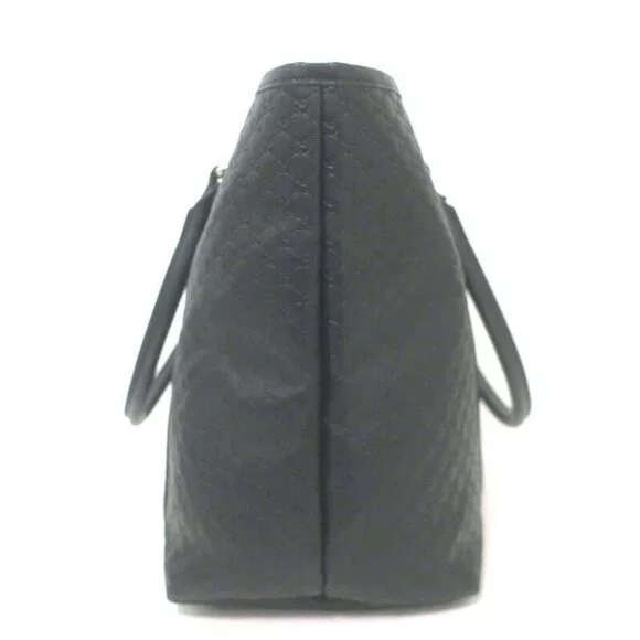 Gucci Outlet Microguccissima Joy Tote Black Leather Large Shoulder Bag - Picture 5 of 13